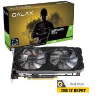 GALAX GeForce GTX 1660 (1-Click OC) 6GB GDDR5 (60SRH7DSY91C)