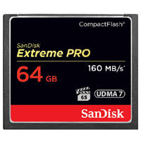 SanDisk Extreme PRO 64GB Compact Flash Memory (SDCFXPS-064G-X46)