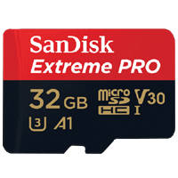 SanDisk Extreme PRO 32GB microSDXC UHS-I Card (SDSQXCG-032G-GN6MA)