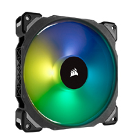 Corsair ML120 PRO RGB LED 120MM PWM Premium Magnetic Levitation Fan - Single Pack (CO-9050075-WW)