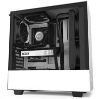 Nzxt H510 Compact Mid-Tower Case with Tempered Glass - Matte White (CA-H510B-W1)