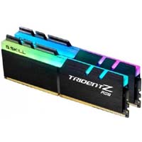 G.skill Trident Z RGB 32GB (2 x 16GB) DDR4 3600MHz Desktop RAM (F4-3600C16D-32GTZRC)