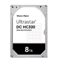 WD Ultrastar DC HC320 8TB SATA Enterprise Hard Drive (HUS728T8TALE6L4)