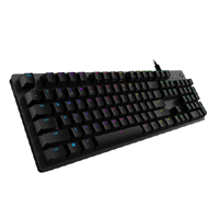 Logitech G512 LIGHTSYNC GX Brown Tactile RGB Mechanical Gaming Keyboard (920-009354)