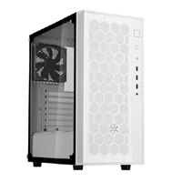 SilverStone FARA R1 ATX Mid Tower Chassis WITH Tempered Glass - White (SST-FAR1W-G)