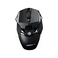 MadCatz R.A.T. 1+ Optical Gaming Mouse - Black (MR01MCINBL000-0)