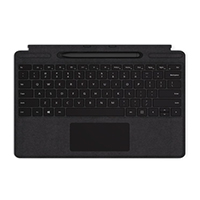 Microsoft Surface Pro X Signature Keyboard with Slim Pen - Black (QJV-00015)