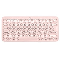 Logitech K380 Multi-Device Bluetooth Keyboard - Rose (920-009579)