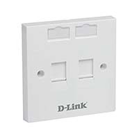D-Link NFP-0WHI21 Face Plate - Dual