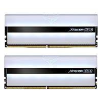 Teamgroup T-Force XTREEM ARGB 16GB (8GBx2) DDR4 3600MHz Memory - White (TF13D416G3600HC18JDC01)