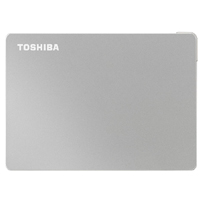 Toshiba Canvio Flex 1TB USB 3.2 Gen 1 External Portable Hard Drive Silver (HDTX110ASCAA)