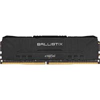 Crucial Ballistix 8GB DDR4-3200 Desktop Gaming Memory Black (BL8G32C16U4B)