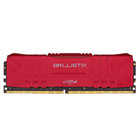 Crucial Ballistix 16GB DDR4-3600 Desktop Gaming Memory Red (BL16G36C16U4R)