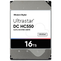 Western Digital Ultrastar DC HC550 16TB SATA Hard Drive (0F38462)