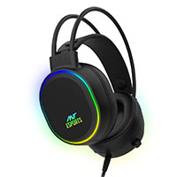 Ant Esports H1000 Pro RGB Gaming Headset - Black