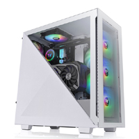 Thermaltake Divider 300 TG Snow ARGB White Mid Tower Chassis (CA-1S2-00M6WN-01)