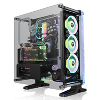Thermaltake DistroCase 350P Mid Tower Chassis Black (CA-1Q8-00M1WN-00)