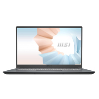 MSI Modern 15 A5M - Carbon Grey 15.6inch Laptop (Ryzen 7 5700U, 8GB DDR4, 512GB NVMe SSD, Windows10 Home Plus)
