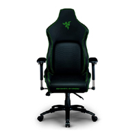 Razer Iskur Gaming Chair with Built-In Lumbar Support - Black Green (RZ38-02770100-R3U1)