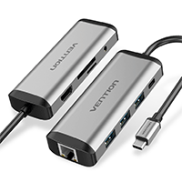Vention THAHB 9 in 1 USB C Hub Dock Adapter