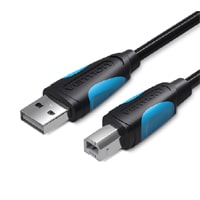 Vention USB2.0 A Male to B Male Print Cable 1M Black (VAS-A16-B100)
