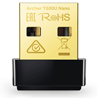 TP Link Archer T600U Nano AC600 Nano Wireless USB Adapter