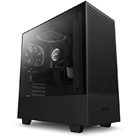 NZXT H510 Flow Compact Mid-Tower Cabinet Black (CA-H52FB-01)
