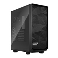 Fractal Design Meshify 2 Compact Light Tempered Glass Black Mid Tower Cabinet (FD-C-MES2C-03)