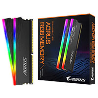 Gigabyte AORUS DDR4 16GB (2x8GB) 4400MHz RGB Memory (GP-ARS16G44)
