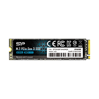 Silicon Power P34A60 256GB NVMe M.2 SSD (SP256GBP34A60M28)