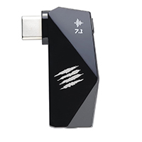 Mad Catz F.R.E.Q. DAC-L Virtual 7.1 Portable High-Resolution Gaming USB DAC (AF00C3INBL001-0)
