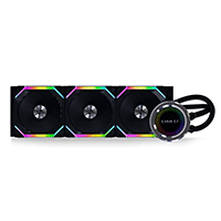 Lian Li Galahad 360 AIO UNI FAN SL Edition CPU Cooler - Black (G89.GA360SLB.IN)