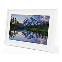 Meural Canvas Smart Digital Frame - Leonora White - 27inch HD Display with WiFi (MC227WL-100AJS)