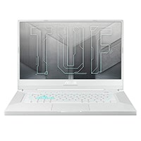 Asus TUF Gaming F15 15.6inch Gaming Laptop - FX516PCZ-HN090T - 1C-Moonlight White (Core i5-11300H, 8GB, 1TB SSD, RTX 3050 4GB, Windows 10)