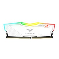 Teamgroup T-Force Delta RGB 64GB (32GBx2) DDR4 3600MHz - White (TF4D464G3600HC18JDC01)