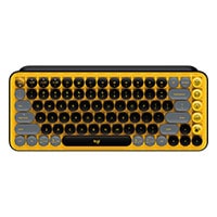 Logitech POP Keys Wireless Mechanical Keyboard with Customizable Emoji Keys - Blast (920-010577)