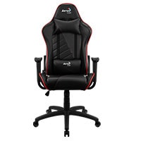 AeroCool AC110 Air Gaming Chair - Black-Red