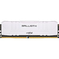 Crucial Ballistix 8GB DDR4-3000 Desktop Gaming Memory ( BL8G30C15U4W )