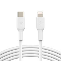 Belkin BOOST CHARGE 1m USB-C to Lightning Cable - White (CAA003bt1MWH)
