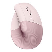 Logitech Lift Vertical Ergonomic Wireless Mouse - Rose (910-006481)