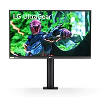 LG 27inch UltraGear QHD Nano IPS 1ms 144Hz HDR G-SYNC Monitor with Ergo Stand (27GN880)