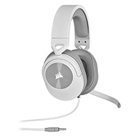 Corsair HS55 STEREO Wired Gaming Headset - White (CA-9011261-AP)