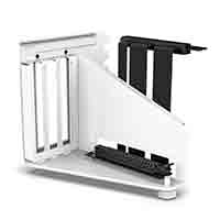NZXT Vertical GPU Mounting Kit - GPU Holder and PCIe 4.0 Riser Cable - White (AB-RH175-W1)