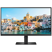 Samsung 24inch Flat Monitor With USB type-C and Ergonomic Design (LS24A400UJWXXL)