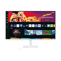 Samsung M7 32inch UHD Smart Monitor with Smart TV Experience - White (LS32BM701UWXXL)