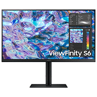 Samsung ViewFinity S6 27inch Innovative WQHD Monitor (S27B610EQWXL)