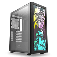 Ant Esports DK210 Graffiti Mid Tower Cabinet - Special Edition