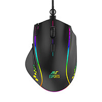 Ant Esports GM600 RGB Wired Programable Gaming Mouse - Black