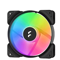 Fractal Design Aspect 12 RGB Black Frame 120mm Fan (FD-F-AS1-1204)
