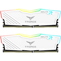 TeamGroup T-Force Delta RGB 32GB (2x16GB) 3200MHz White (TF4D432G3200HC16FDC01)